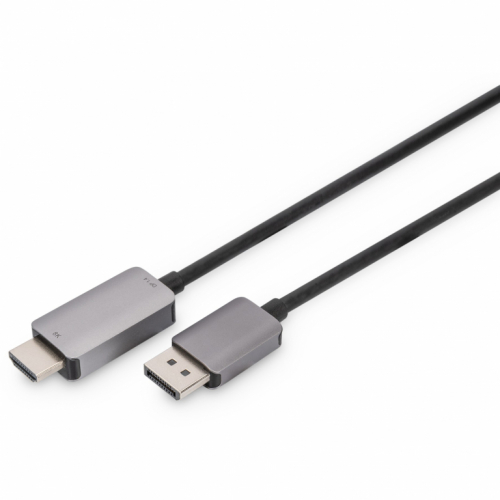 DIGITUS DisplayPort Adapterkabel DP->HDMIA St/St 8K 1.8m sch