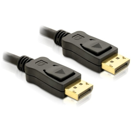 DELOCK Kabel Displayport St-St. Gold 3m