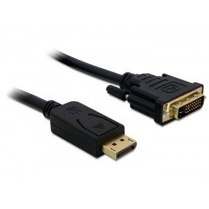 DELOCK Kabel Displayport > DVI24+1 St/St 1m DL
