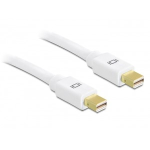 DELOCK Kabel DP mini St > DP mini St 2m weiss