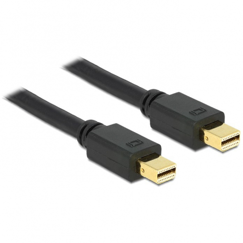DELOCK Kabel mini DisplayPort St / St 1.0m schwarz