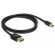 DELOCK Mini DisplayPort zu DisplayPort Kabel 8K 60Hz 1m DP 8K zertifiziert