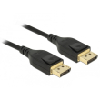 DELOCK DisplayPort Kabel 8K 60 Hz 2 m DP 8K zertifiziert