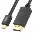 Unitek CABLE miniDisplayPort/ DisplayP M/M 2m;Y-C611BK