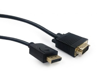 Gembird Cable DisplayPort VGA 1.8m black