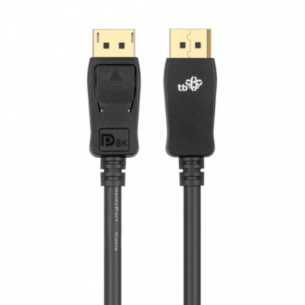 TB Cable DisplayPort 1.8 m M/M v 1.4, black