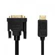 LogiLink DisplayPort to DVI cable , black, 2m