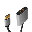 LogiLink Displayport to HDMI adap ter, 4K 60hz, alu, 0.15