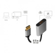 LogiLink Displayport to HDMI adap ter, 4K 60hz, alu, 0.15