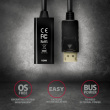 AXAGON DisplayPort > HDMI 1.4 adapter 4K/30Hz, RVD-HI14N