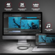 AXAGON AXAGON RVC-HI2MC USB-C to HDMI 2.0 adapter 4K