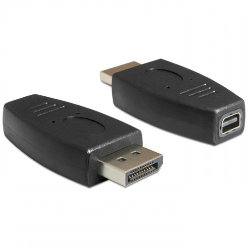 DELOCK Adapter Displayport Stecker > Displayport mini Buchse