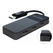 DELOCK DisplayPort 1.4 Splitter 1 x DisplayPort in > 3 x DisplayPort out