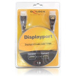 DELOCK Kabel DP St-St ger/ger. Premium 5m