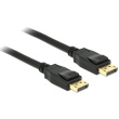 DELOCK Kabel DisplayPort 1.2 Stecker > DisplayPort Stecker 1 m schwarz 4K