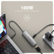 AXAGON RVC-HI8KPD USB-C HDMI 8K adapter ALU PD 100W