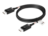 CLUB 3D DisplayPort 2.1 Bi-Directional VESA DP80 Certified Cable 4K240Hz 8K60Hz or 10K60Hz M/M 1.6m/5.25ft