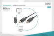 Digitus Connection Cable DisplayPort with snaps 1080p 60Hz FHD Type DP / DP M / M black 5m