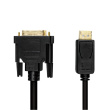 LogiLink DisplayPort to DVI cable , black, 3m