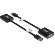 Club3D Adapter DisplayPort > VGA aktiv St/Bu schwarz Polybeutel