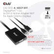 Club3D Adapter DisplayPort > DVI-D HDCP OFF aktiv St/Bu retail