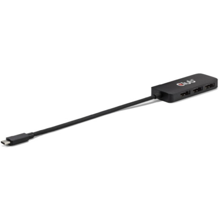 Club3D MST-Hub USB 3.2 Typ C > 3x DP 4K60Hz St/Bu retail