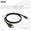 Club3D Kabel MiniDP 2.1 <-> DP2.1 1m 10K60Hz St/St retail