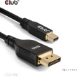 Club3D Kabel MiniDP 2.1 <-> DP2.1 1m 10K60Hz St/St retail