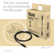 Club3D Kabel MiniDP 2.1 <-> MiniDP 2.1 1m 10K60Hz St/St retail