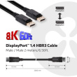 Club3D DisplayPort-Kabel 1.4 HBR3 32.4Gb/s 2m 8K60Hz St/St Polybeutel