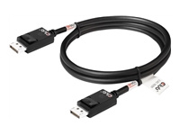CLUB 3D DisplayPort 2.1 Bi-Directional VESA DP80 Certified Cable 4K120Hz 8K60Hz or 10K30Hz M/M 1.2m/3.94ft