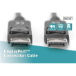 Digitus | DisplayPort Connection Cable | Black | DP male | DP male | DP to DP | 1 m AK-340100-010-S