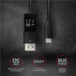 AXAGON Active cable | USB-C to DisplayPort | 1.8 m RVC-DPC