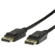 Logilink DisplayPort-Kabel. DP/M zu DP/M. 4K/60 Hz. schw. 5m