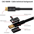 Club3D DisplayPort-Kabel 1.4 HBR3 32.4Gb/s 4m 8K60Hz St/St retail 21281096
