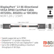 Club3D DP-Kabel 2.1 DP80 zertifiziert 1.2m 10K/8K/4K St/St retail