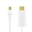 LogiLink Mini DisplayPort to HDMI, 4K, 5m, white