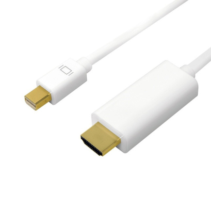 LogiLink Mini DisplayPort to HDMI, 4K, 5m, white