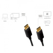 LogiLink Displayport cable M/M, 4K/60Hz, 3m, black
