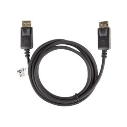 Lanberg | DisplayPort M/M Cable 19 PIN V1.2, 1.8 m | CA-DPDP-10CC-0018-BK CA-DPDP-10CC-0018-BK