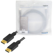 Logilink DisplayPort-Kabel. DP/M zu DP/M. 8K/60 Hz. schw. 5m
