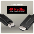 AXAGON Active cable RVD-HI20C2 | DisplayPort to HDMI | 1.8 m RVD-HI20C2