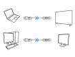 Lanberg Cable DisplayPort (M) V1.1 -> HDMI (M) 3m black