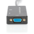 DIGITUS DisplayPortkonverterkabel mDP->HDMI+DVI+VGA 0.2m