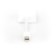 DIGITUS DisplayPortKabel miniDP -> HD15/VGA St/Bu 0.15m 1.1a