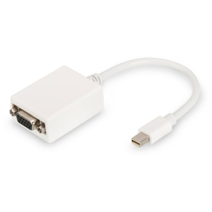 DIGITUS DisplayPortKabel miniDP -> HD15/VGA St/Bu 0.15m 1.1a