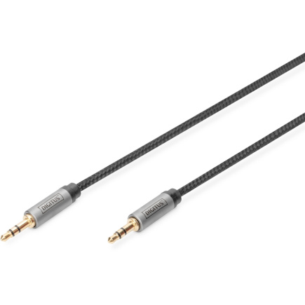 DIGITUS Audio Anschlusskabel,3,5mm Klinke 1,8m