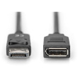 DIGITUS DisplayPort Verlängerungskabel DP 2m 8K schwarz