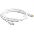 DELOCK Kabel DP mini St > DP mini St 1.5m weiss