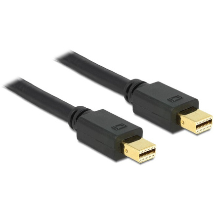 DELOCK Kabel mini DisplayPort St / St 1.0m schwarz